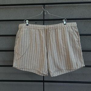 ASOS Design Linen-Blend Short Big and Tall 4XL